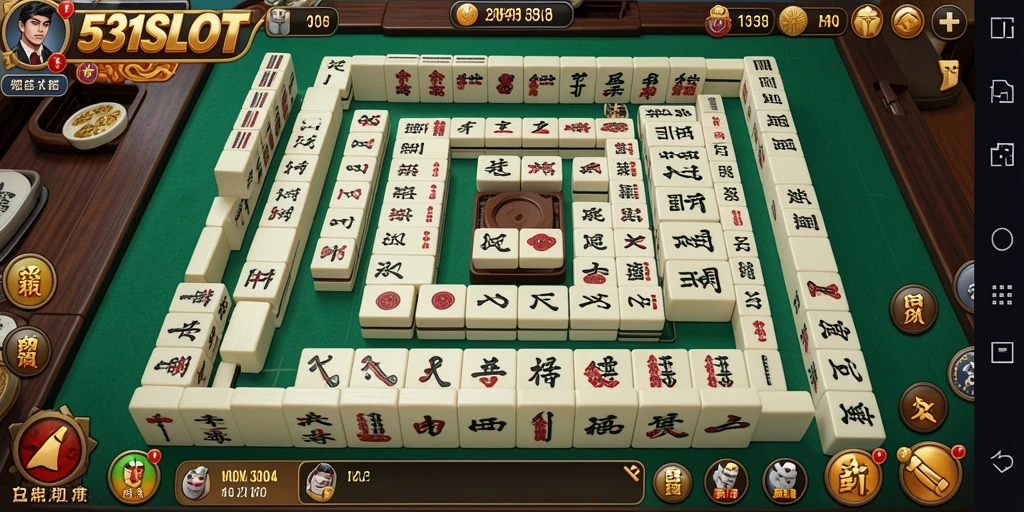 Tampilan gameplay Mahjong di 531SLOT yang menarik dan menantang.