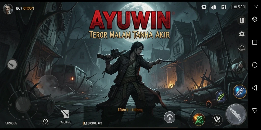 Gameplay AYUWIN yang mencekam dan menegangkan.
