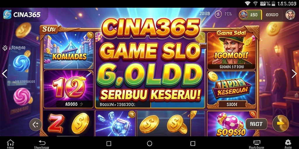 Tampilan gameplay CINA365 yang memukau dan seru.