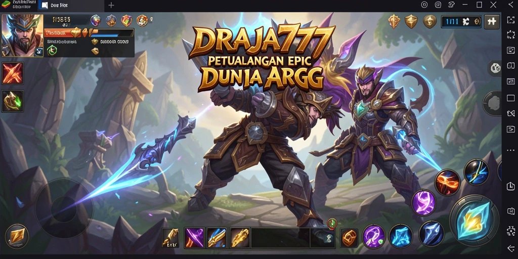 Screenshot gameplay DRAJA777 menampilkan aksi seru dan grafik menawan.