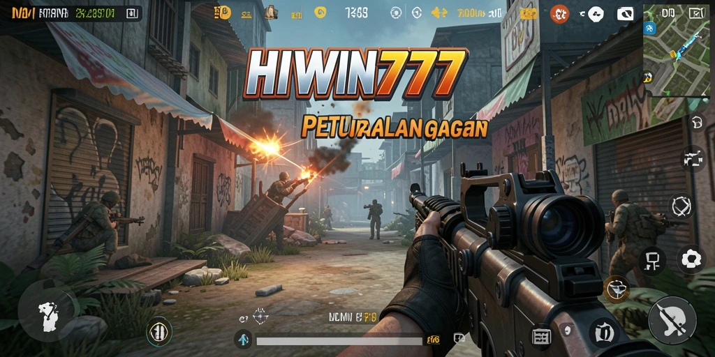 Tampilan gameplay HIWIN777 yang penuh aksi dan seru.