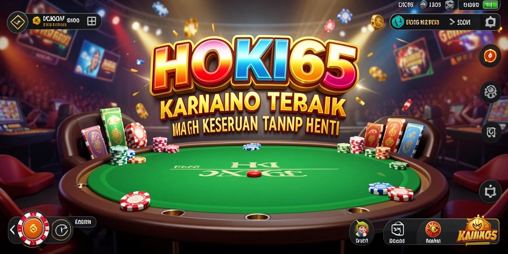 Tangkapan layar HOKI65 menampilkan aksi mendebarkan dari permainan Kasino.