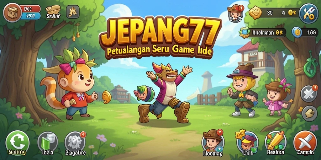 Tampilan gameplay JEPANG77 yang mengasyikkan dan penuh warna.