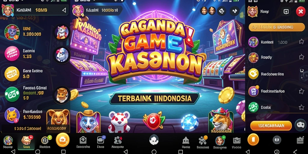 Screenshot KAGANDAN menampilkan aksi seru permainan Kasino.