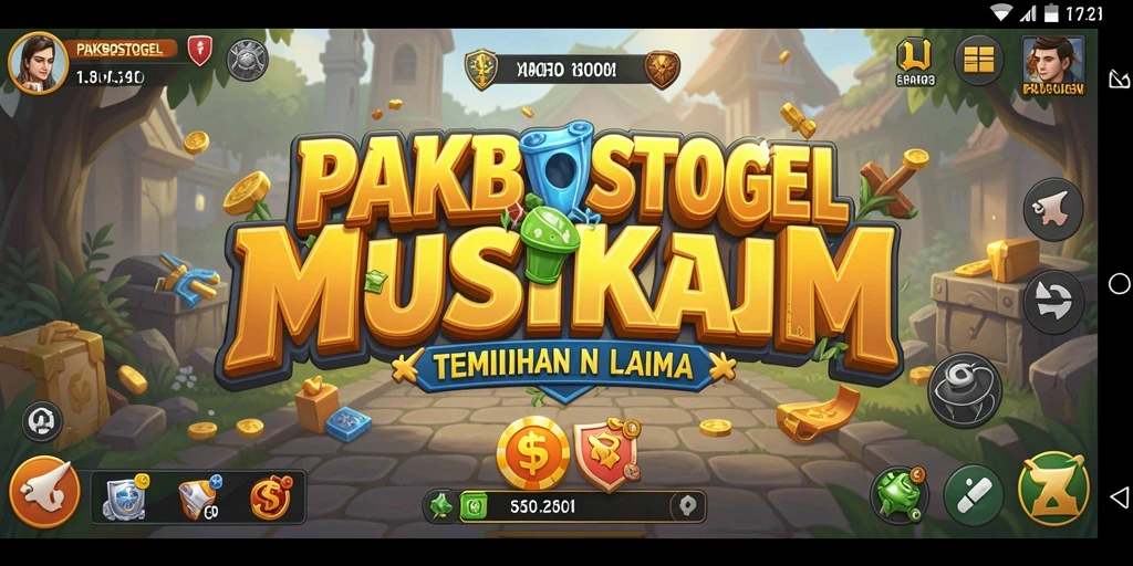 Tampilan menarik dari gameplay PAKBOSTOGEL yang menyajikan lagu-lagu favorit.