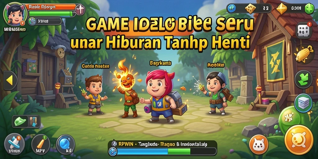 Tampilan gameplay RPWIN yang menarik dan interaktif.