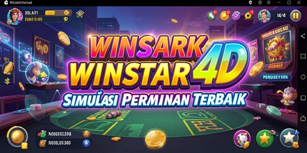Screenshot gameplay WINSTAR4D menampilkan aksi seru dan mendebarkan dalam simulasi.